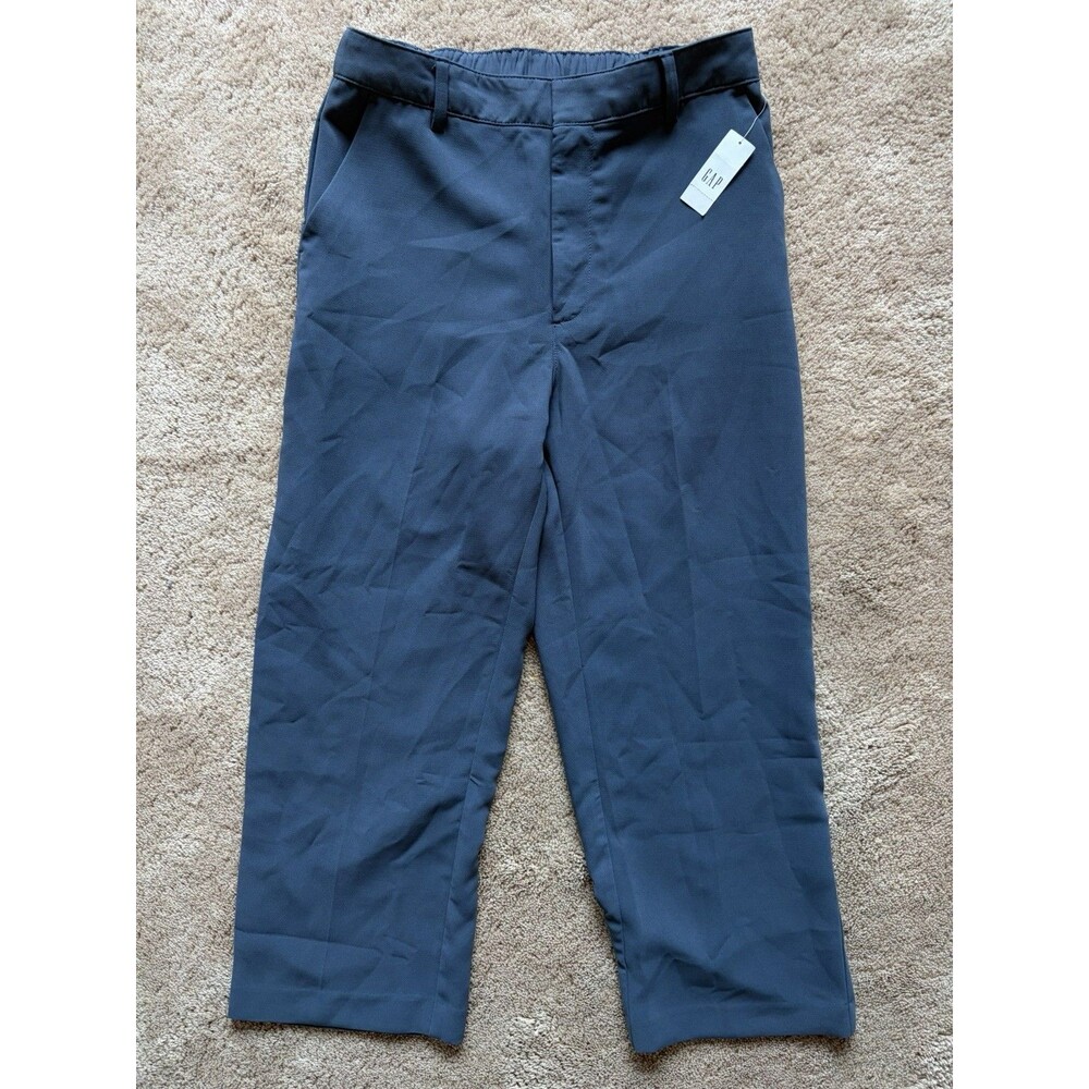 Gap High Rise Easy Pants Womens Size 10 Blue Straight Leg NWT